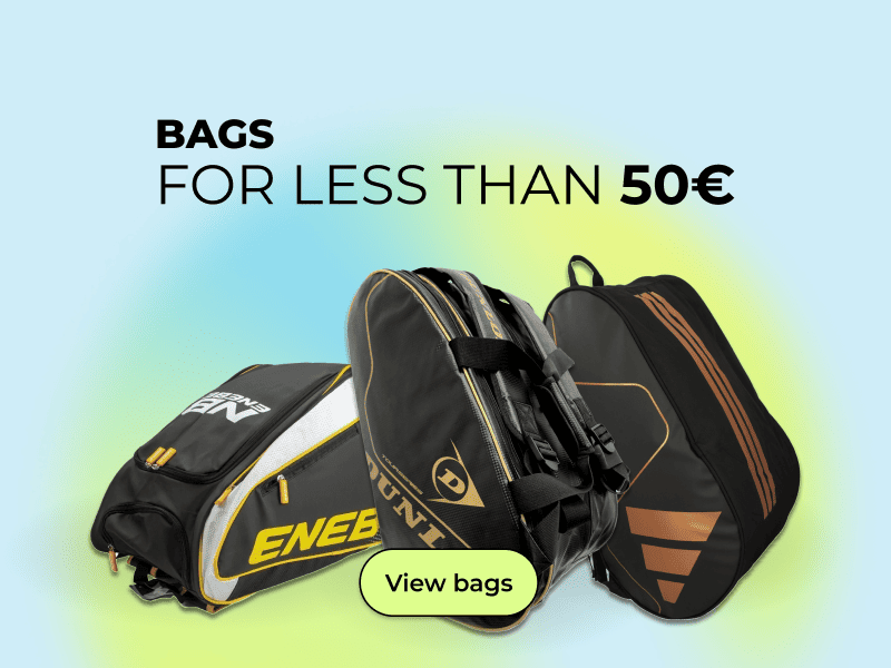 PADEL BAGS FOR LESS THAN 50€